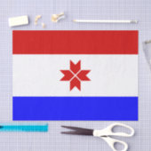 Mordovia Flag Tissuepapier (Craft)