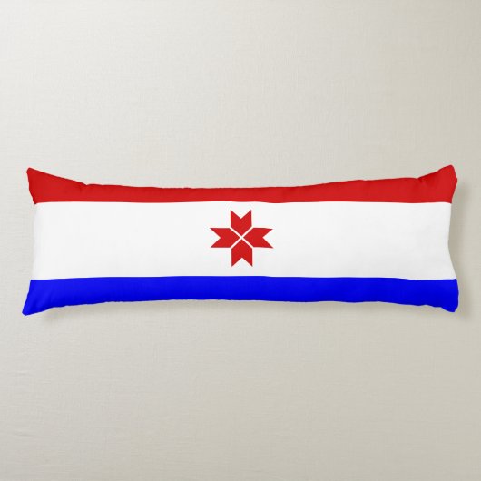 Mordoviaanse vlag lichaamskussen (Voorkant)