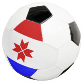 Mordoviaanse vlag voetbal (Drie kwart)