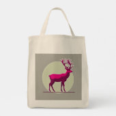 Mordren lieve roze tote bag (Achterkant)