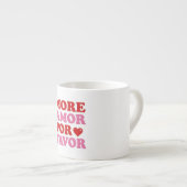More Amor Por Favor – Cute Valentine Love Espresso Kop (Voorkant rechts)