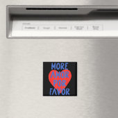More Amor R Favor Red Heart Cute Spanish Love Quot Magneet (Insitu (Vaatwasser))