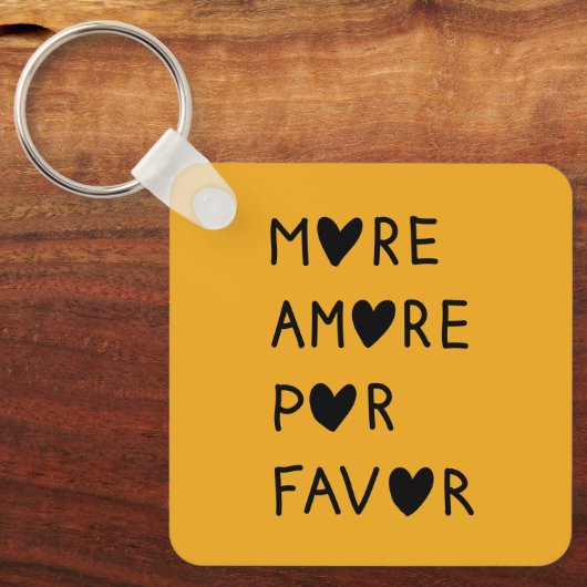 More Amore Pore Favor Sleutelhanger (Voorkant)