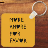 More Amore Pore Favor Sleutelhanger (Achterkant)