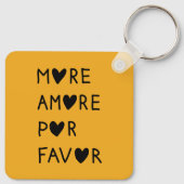 More Amore Pore Favor Sleutelhanger (Achterkant)