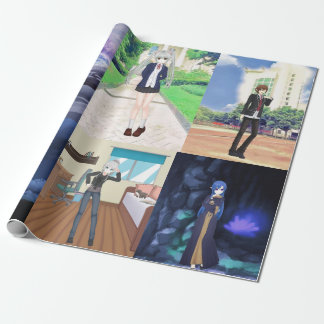 More Anime Style Wrapping Paper Cadeaupapier