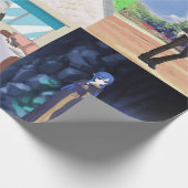 More Anime Style Wrapping Paper Cadeaupapier (Hoek)