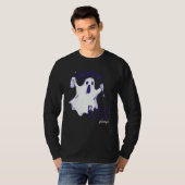 More Boos Please Ghost Beer Drinking  Halloween Gr T-shirt (Voorkant volledig)