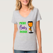 More Boos Please Shirt Cute Halloween Shirt (Voorkant)