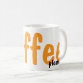 More Coffee Please Mugs Koffiemok (Voorkant rechts)