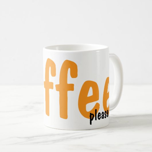 More Coffee Please Mugs  Koffiemok (Voorkant rechts)