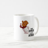 More Espresso, Less Depresso Mug Koffiemok (Voorkant rechts)
