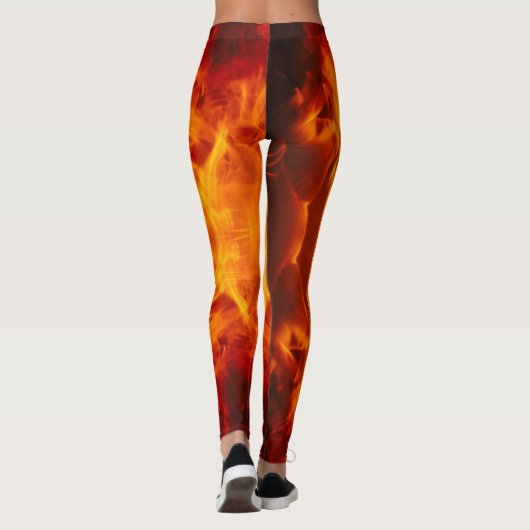 More Fire - Power Yoga Leggings (Achterkant)