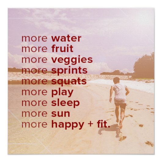 More of Everything Motivational Poster (Voorkant)