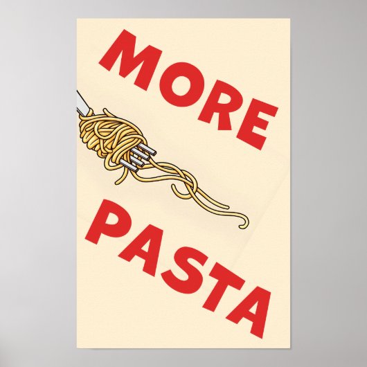 More Pasta Italian Bar Poster (Voorkant)