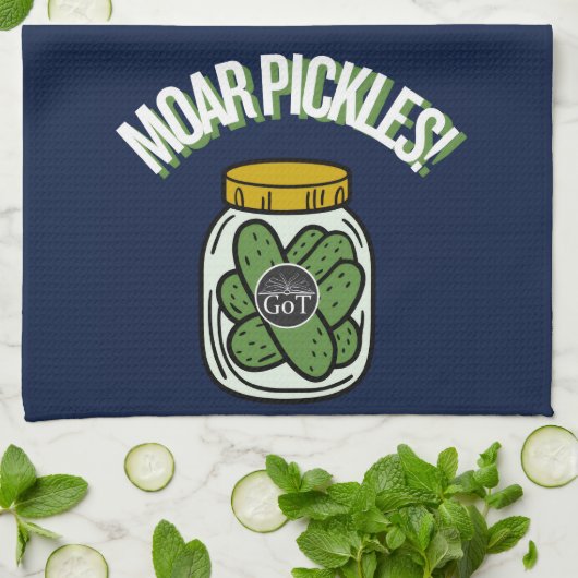 More Pickles! Kitchen Towel Theedoek (Gevouwen)