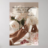 “More Precious Than Rubies " Poster (Voorkant)