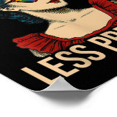 More Pride Less Prejudice Pride Month Gay Lesbian  Poster (Hoek)