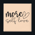 "More Self Love" Boho Inspirerend Motivatie Magneet<br><div class="desc">Voeg een vriendelijke herinnering toe aan je dagelijkse routine met deze "More Self Love" boho-stijl motivatie magneet. Ontworpen in een moderne minimalistische stijl met zachte, kalmerende tinten en elegante typografie, is het perfect voor het aanmoedigen van zelfzorg, eigenwaarde en positieve energie. Of het nu wordt weergegeven op uw koelkast, kantoor-bord...</div>