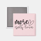 "More Self Love" Boho Inspirerend Motivatie Magneet (Voorkant / Achterkant)