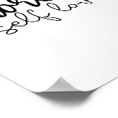 More Self Love - Boho Minimalist Motivational  Poster (Hoek)