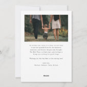 More Snuggles 2026 New Year White Pet Photo Feestdagenkaart (Achterkant)