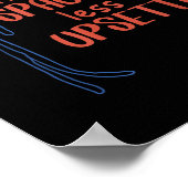 More Spagetti Less Etti Funny Foodie Spaghetti Poster (Hoek)