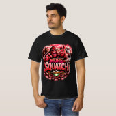  More Squatch V2, Bigfoot,Sasquatch Forest Design T-shirt (Voorkant volledig)