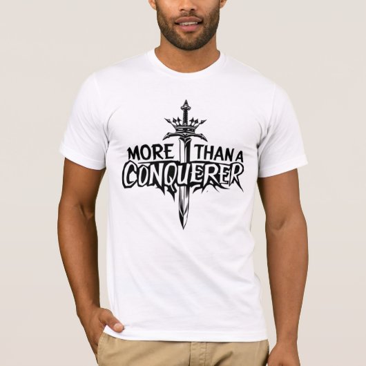 More Than A Conquerer T-shirt (Voorkant)