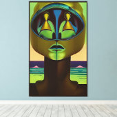 More Than Human Canvas Afdruk (Insitu (Houten vloer))