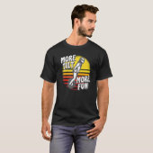 More Tilt More Fun Unicycle Electric Unicycle Solo T-shirt (Voorkant volledig)