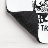 More Trash Can Less Trash Can't Funny Raccoon Ossu Muismat (Hoek)