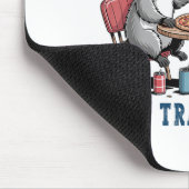 More Trash Can Less Trash Can't Funny Raccoon Ssum Muismat (Hoek)