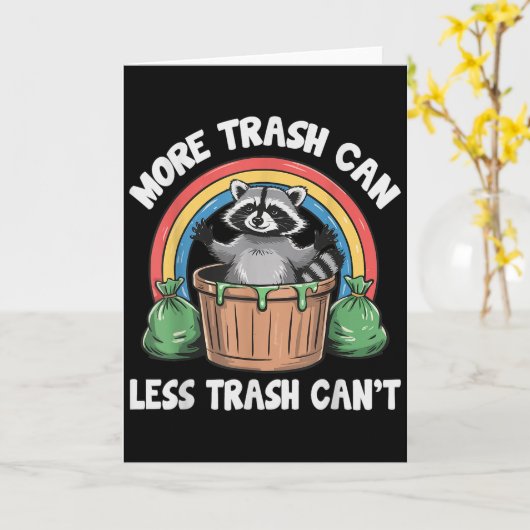 More Trash Can Less Trash Can't Kaart (Gele Bloem)