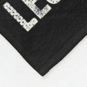 More Trash Can Less Trash Can't Retro Humor Funny  Fleece Deken (Hoek)