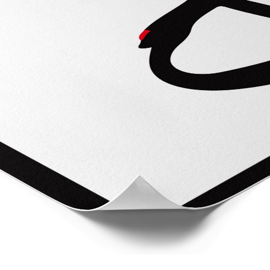 More wine please | Funny & decorative Poster (Hoek)