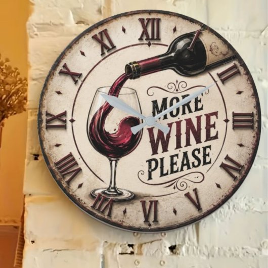 More Wine Please Rustic Vineyard Home Bar Grote Klok