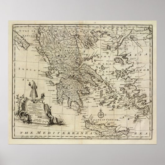 Morea, Griekenland Poster (Voorkant)