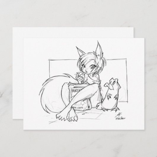 Moreato Share Briefkaart (Voorkant / Achterkant)