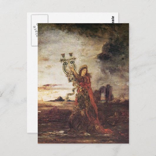 Moreau Arion beeldende kunst Briefkaart (Voorkant / Achterkant)