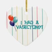 moreback011, Vasectomie Keramisch Ornament (Voorkant)