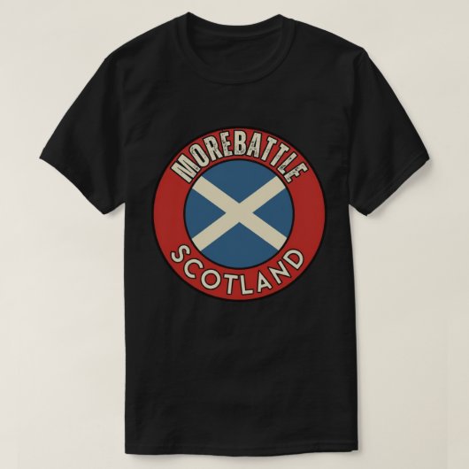 Morebattle, Schotland T-shirt (Design voorkant)