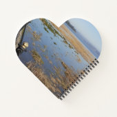 Morecambe Bay High-Tide Heart Notitieboek (Achterkant)