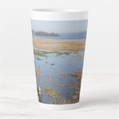 Morecambe Bay High-Tide Latte Mok (Voorkant)