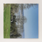 Morecambe Bay In Spring Jigsawpuzzel Legpuzzel (Horizontaal)