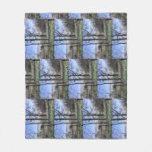 Morecambe Bay Uitzicht Fleece Deken (Voorkant)