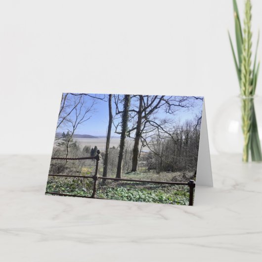 Morecambe Bay Uitzicht Kaart (Voorkant)