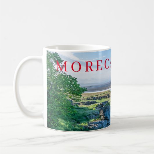Morecambe Bay uitzicht mok (Links)