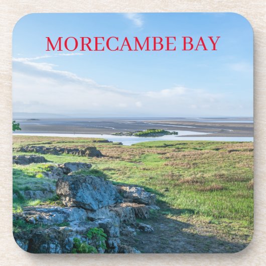 Morecambe Bay uitzicht onderzetters (Voorkant)