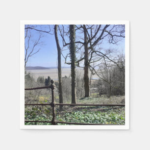 Morecambe Bay Uitzicht Servet